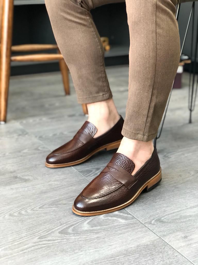 Erkek Siyah Süet Klasik Ayakkabı MR 101