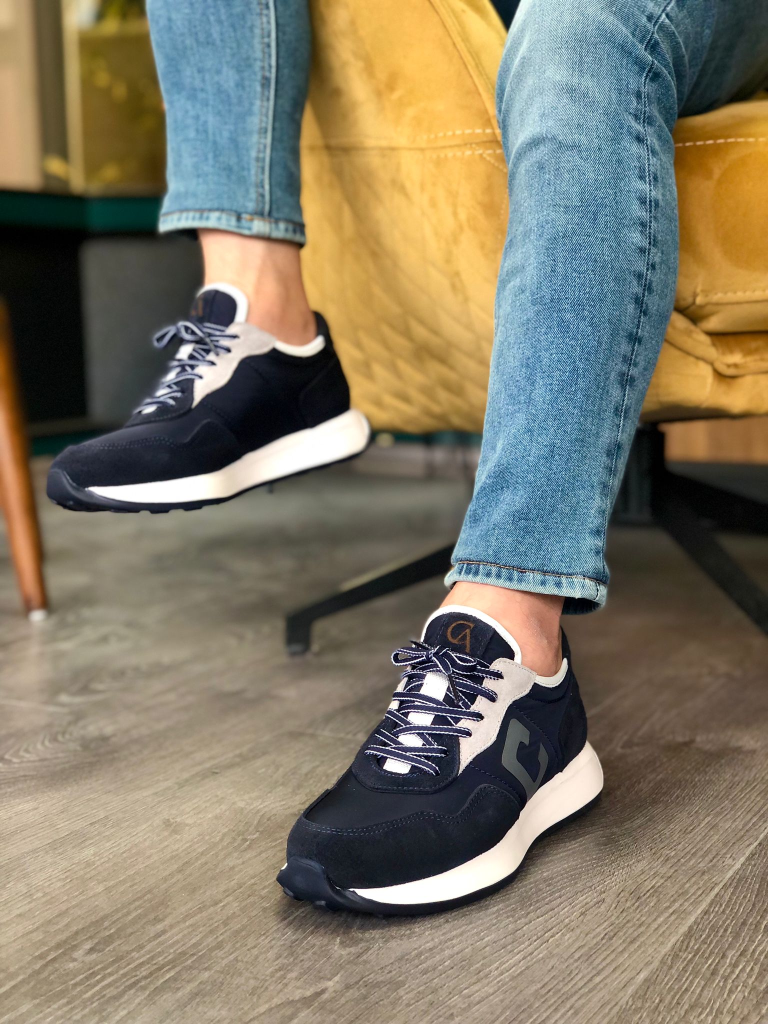 Erkek Siyah Sneakers ER 2403