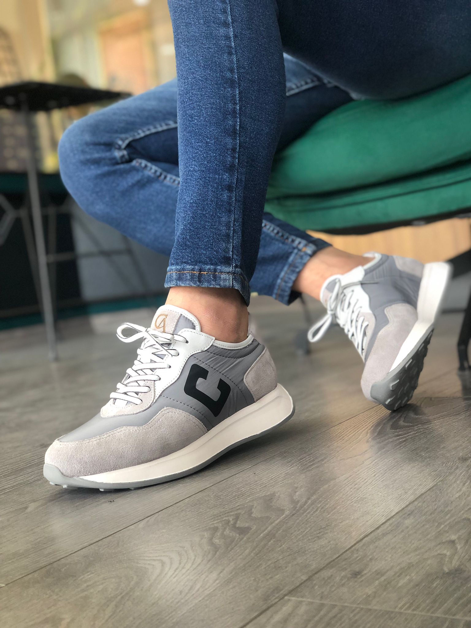 Erkek Siyah Sneakers ER 2403